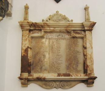 Marble Plaque - Australian Imperial Force at St Mary the Virgin Church