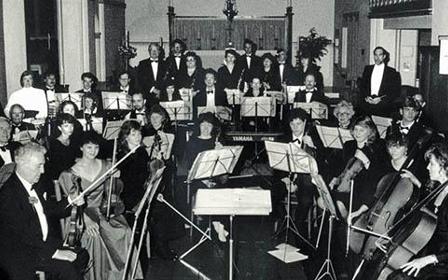 Hillingdon Philharmonic Orchestra at All Saints Church, Hillingdon,1989 