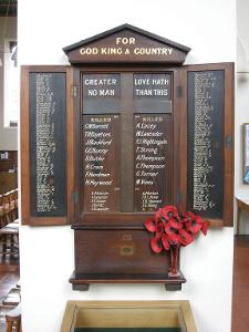 Triptych Shrine at St Lawrence's Church