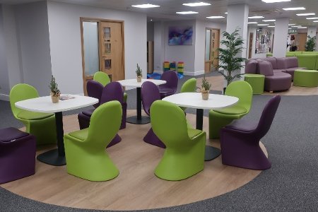 Uxbridge Family Hub meeting area