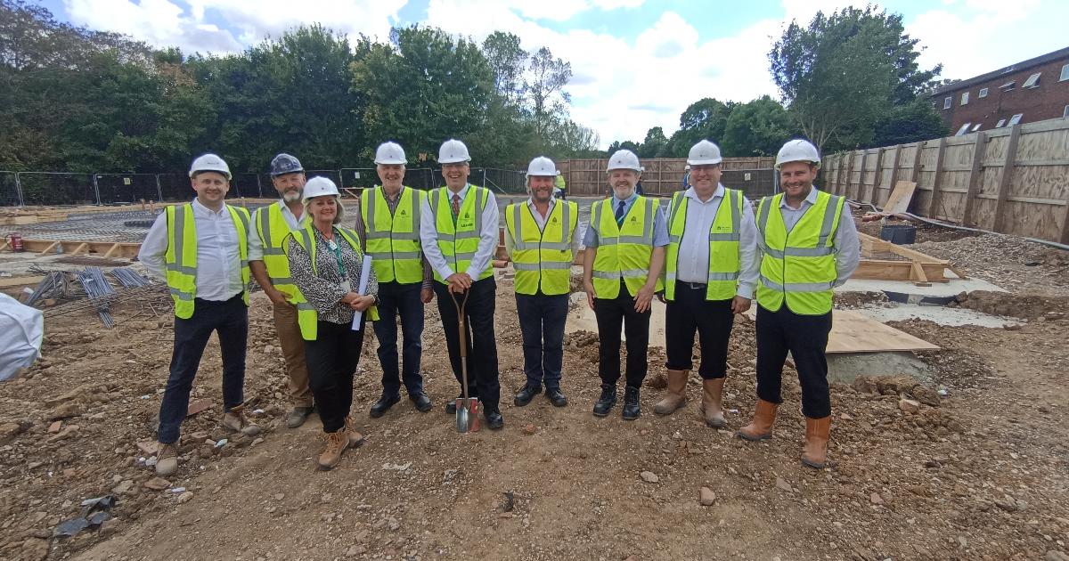 Construction starts on climatefriendly housing scheme in Hayes