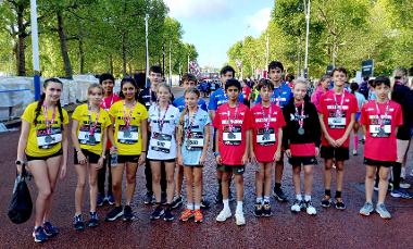 Mini London Marathon 2022 athletes