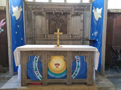 Altar at St John the Baptist Church