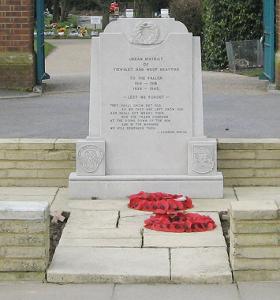 Urban District of Yiewsley and West Drayton Memorial at West Drayton Cemetery