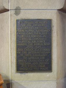 Coastal Command Plaque at Emmanuel Church