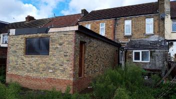 Large rear extension at 40 Cranmer Road, Hayes, was built without planning permission.