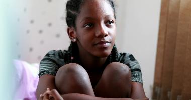 Young, black, vulnerable girl