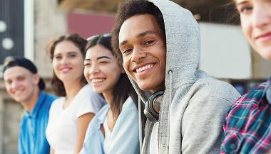 Group of young people