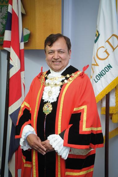 The Mayor, Cllr Shehryar Ahmad-Wallana