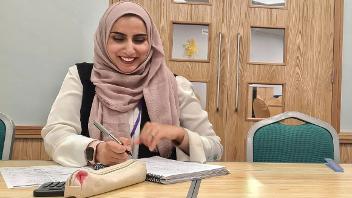 Husna Abbasi adult learner