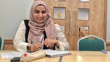 Husna Abbasi adult learner