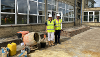 Cllrs Bianco and O'Brien at Ruislip Gardens School