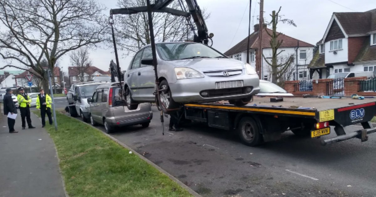 Ruislip car dealer fined after repeatedly parking unroadworthy vehicles