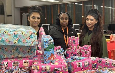 Children in care Christmas presents