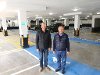 Cllr Eddie Lavery, Hillingdon Council’s Cabinet Member for Residents’ Services, left, and Cllr Jonathan Bianco, Deputy Leader of the Council & Cabinet Member for Property, Highways & Transport at the refurbished Blyth Road car park.