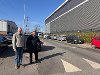 Cllr Eddie Lavery and Cllr Steve Tuckwell visit the newly installed traffic calming measures in Arundel Road, Uxbridge