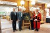 The Mayor of Hillingdon, Leader of the Council, Cllr Ian Edwards and Cllr Eddie Lavery officially open the new Uxbridge Library