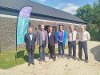Cllrs Bianco, Lavery and Tuckwell hand over the newly-built headquarters to the 2nd Ickenham Scout group