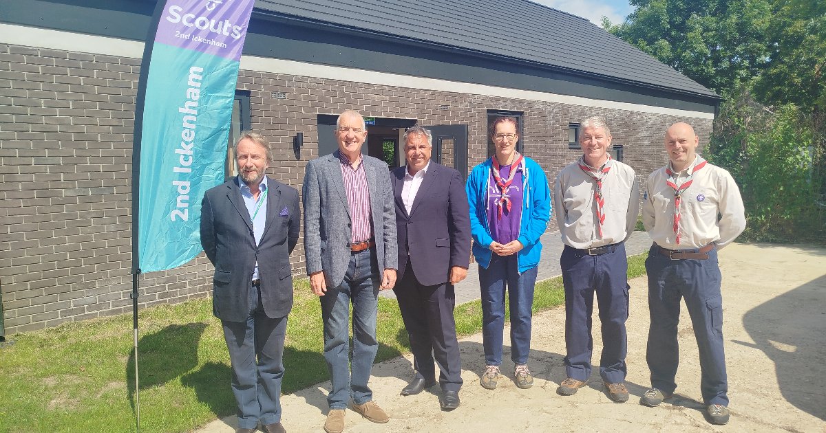 Ickenham Scout group gets new home - Hillingdon Council
