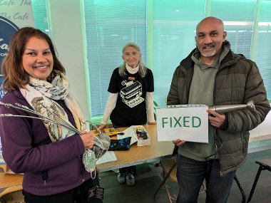 People who have had an item fixed at Repair Day