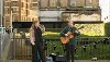 Singers performing at the first Old Vinyl Factory in Hayes