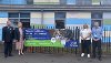 Cllr Jonathan Bianco and Cllr Susan O'Brien with Rob Allman and Ann Coughlan from LEYF