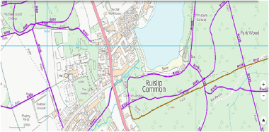 Lido tow map