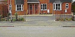 Shared dropped kerb example a
