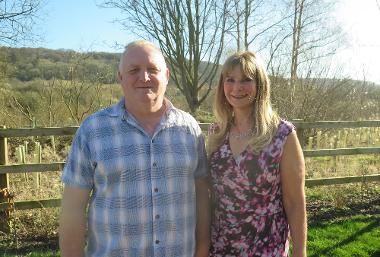 Foster carers Michael and Lynne