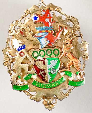 Mayor's formal badge