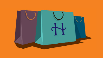 Shopping bag for business directory