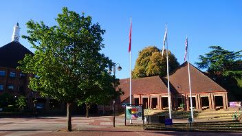 Civic Centre forecourt 2