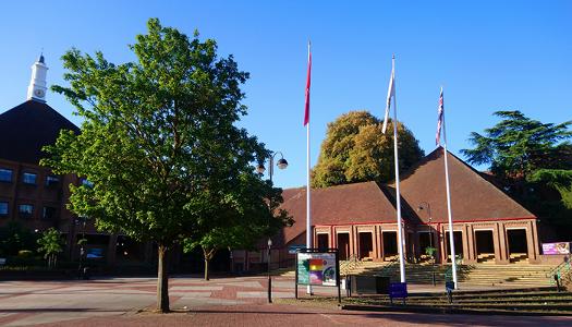 Civic Centre forecourt 2