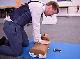 child chest compression