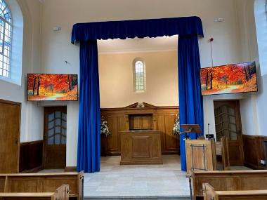 East Chapel, Breakspear Crematorium