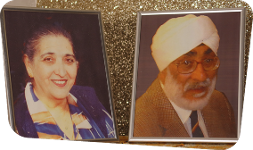 Photograph of mum and dad