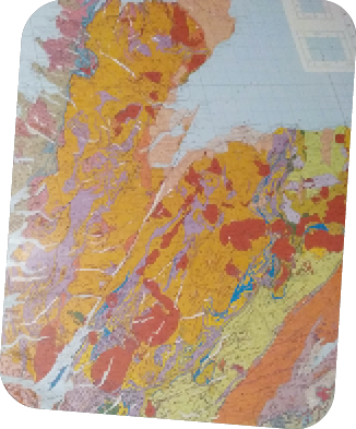 Geological map of Britain