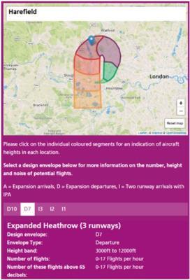 Harefield Heathrow map