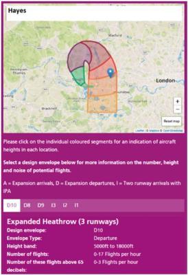 Hayes Heathrow map