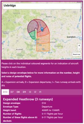 Uxbridge Heathrow Map