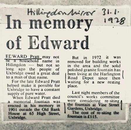 Hillingdon Mirror 31/1/1928