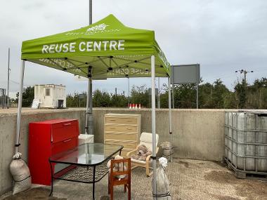 Reuse centre at Harefield Civic Amenity Site