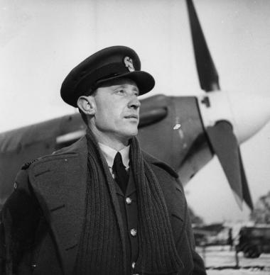 Witold Urbanowicz, the most successful Polish pilot of the Battle of Britain with 15 kills.