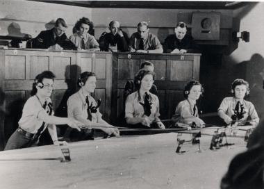The No.11 (Fighter) Group Operations Room