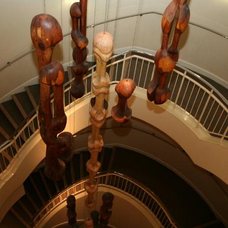 Bones staircase in the Civic Centre