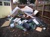 One of the many messes left by serial fly-tipper Dean Stanley