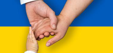 Ukraine and hands